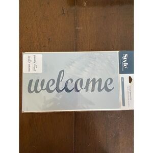 Style Selections 52072 Family Sweet Home Hello Welcome Wood Stencil Kit 4 Pc